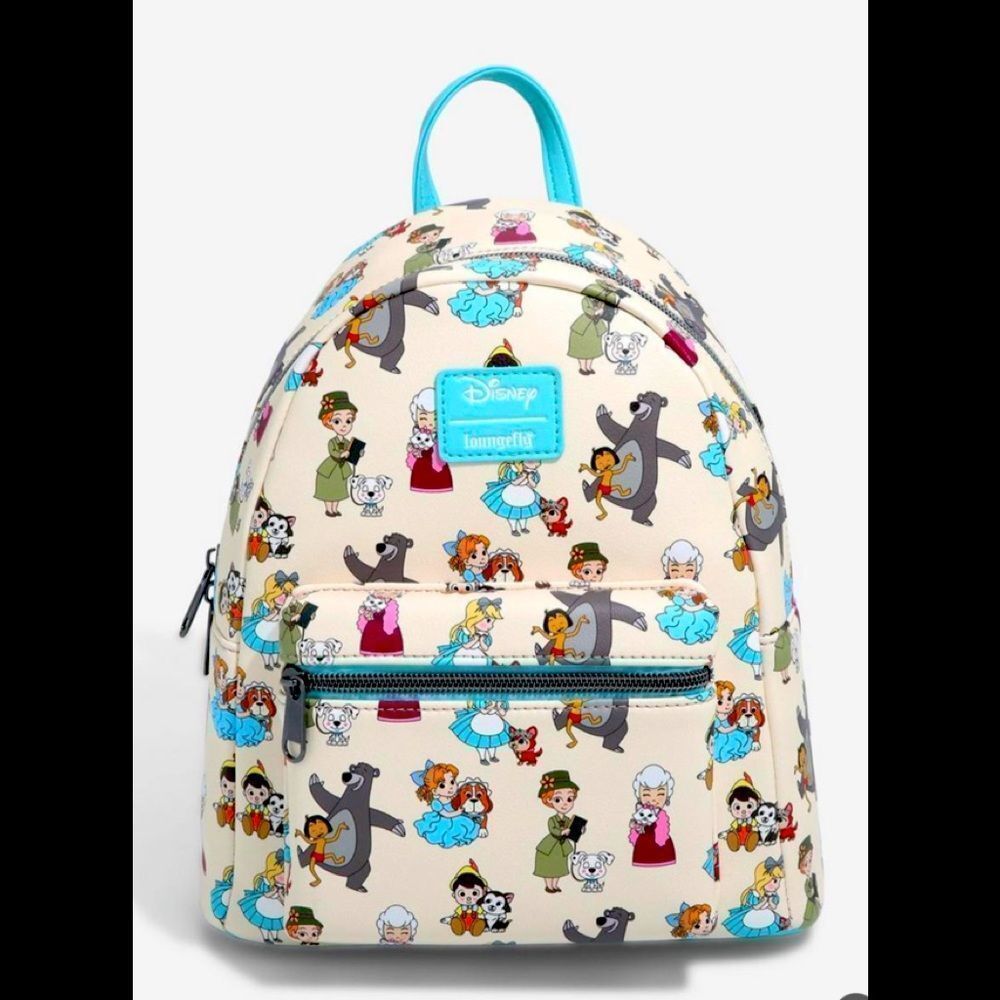 Loungefly‎ Disney Chibi Animal Love Mini Backpack